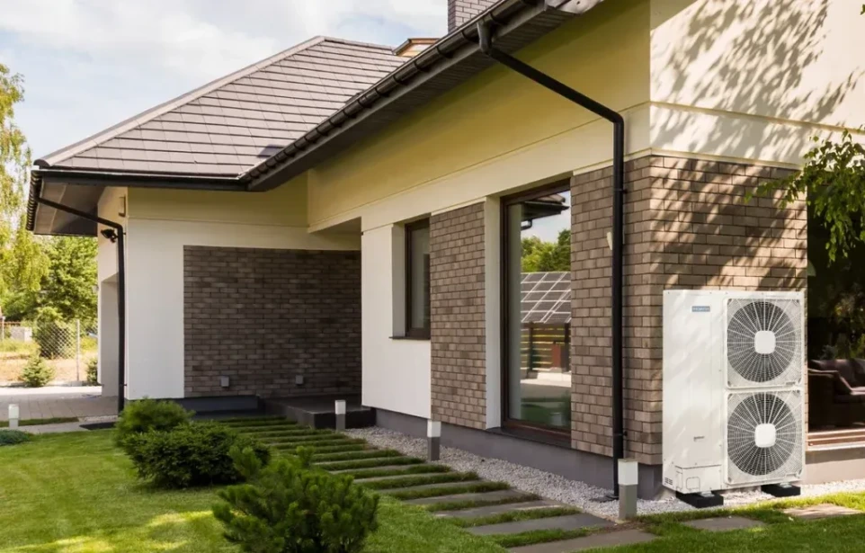 Pompe à chaleur en extérieur